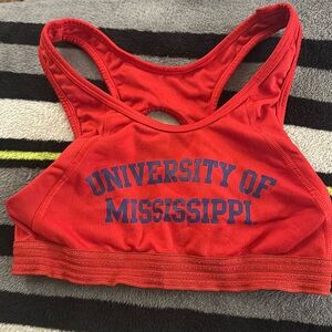 Ole Miss Sports Bra